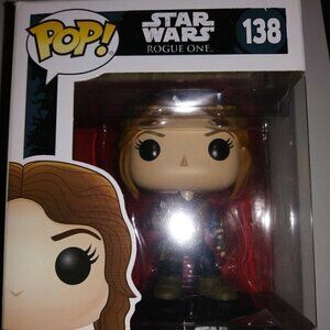 FUNKO POP! Star Wars Rogue One Jyn Erso #138 Lucasfilm Disney Space Opera